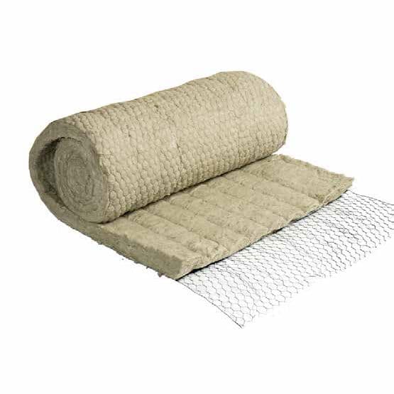 Rock Wool Blanket with Wire Mesh